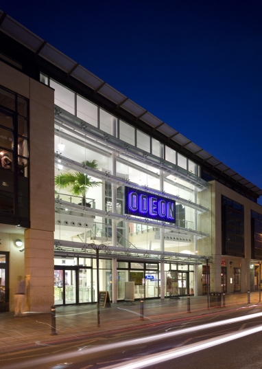 Odeon at night