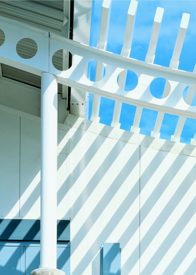 Weston lock roof detail